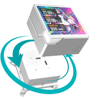 Refroidisseur liquide AIO ARGB Ruix 360 mm, bricolage, affichage vidéo LCD, affichage de films, dissipateur thermique en cuivre, refroidisseur d'eau pour processeur, radiateur pour PC