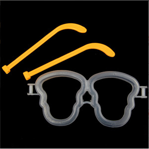 Skull <b>Glasses</b> Accessories <b>Plastic</b> Glow Stick Frame Portable Cheering Props For Night Markets Party Supplies - Product Image 3