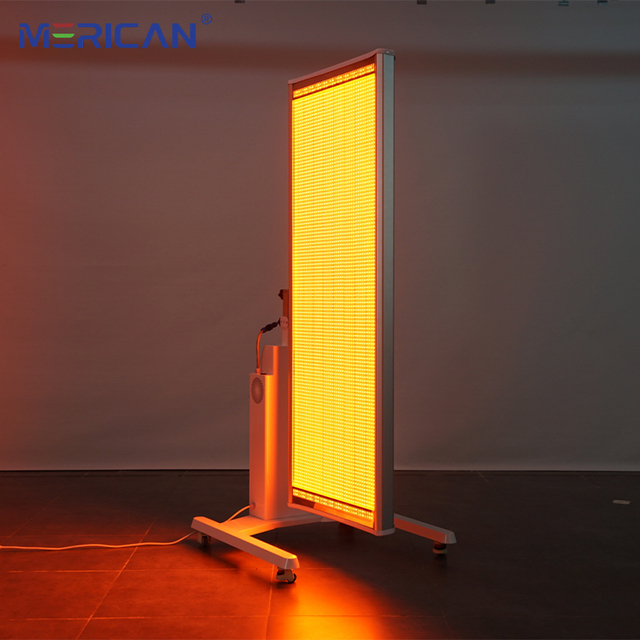 Merican 5 Wavelength Red Light Therapy Panel with Stand for Full Body Home Use