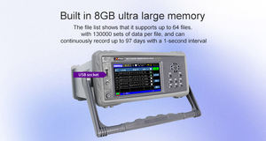 MATRIX MTR2000 8 채널 다중 채널 온도 레코더 모듈 OEM 지원 TFT <span class=keywords><strong>LCD</strong></span> 디스플레이 USB 및 RS485 포트 - Product Image 5