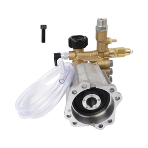 Kit de pompe RMV25G30D PKG 2,5 GPM PSI 3/4" à piston horizontal 2,5 CV avec démarrage facile et tube de détergent en aluminium - Product Image 1