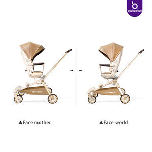 <span class=keywords><strong>Set</strong></span> Passeggino per Neonato con Seduta Alta Girevole a 360, Carrozzina Classica per Bambini all'Ingrosso - Product Image 5