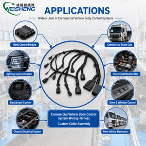 Harness Kabel Kendaraan Kustom Lengkap untuk Sistem Relay ECU Mesin Off Road - Product Image 2