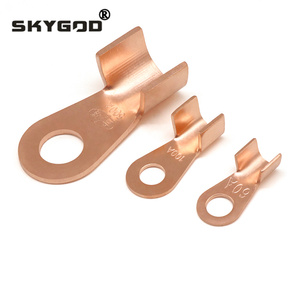 OTタイプ3A-1000Aワイヤーターミナル赤銅ベアノーズラグ圧着オープンマウスケーブルエンドコネクタスプライス - Product Image 5