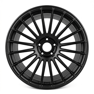 Rines <span class=keywords><strong>de</strong></span> Aluminio Forjado Plateados para Automóvil, Diseño Cóncavo, Mejora <span class=keywords><strong>de</strong></span> Rendimiento - Product Image 4