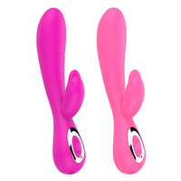 Vibrateur Lapin 30 Fréquences pour Femmes, Vibrateur Point G et Clitoris, Stimulateur Clitoridien, Jouet Sexuel Féminin pour Masturbation