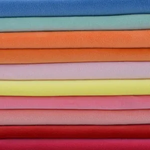 FREE SAMPLE 95% Polyester 5% Spandex Super Soft Knitted Fabric Shiny Waterproof Quick Drying Polyester Fabric