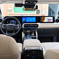 Radio Mobil Android Layar Ganda Carplay untuk Toyota Land Cruiser LC250 Prado 2024+ Pemutar Multimedia GPS Navigasi HeadUnit