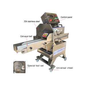 Máquina Cortadora de Carne Cocida de Alta Precisión para Líneas de Procesamiento de Jamón, Carne Asada, Tocino y Carne de Charcutería - Product Image 6