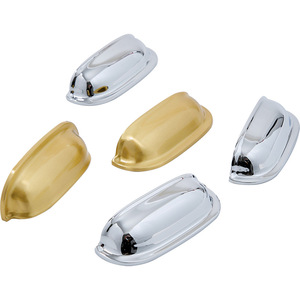 Boutons modernes haut de gamme en laiton massif diverses formes poignées de meubles de luxe quincaillerie de porte d'armoire pour armoire et commode - Product Image 6