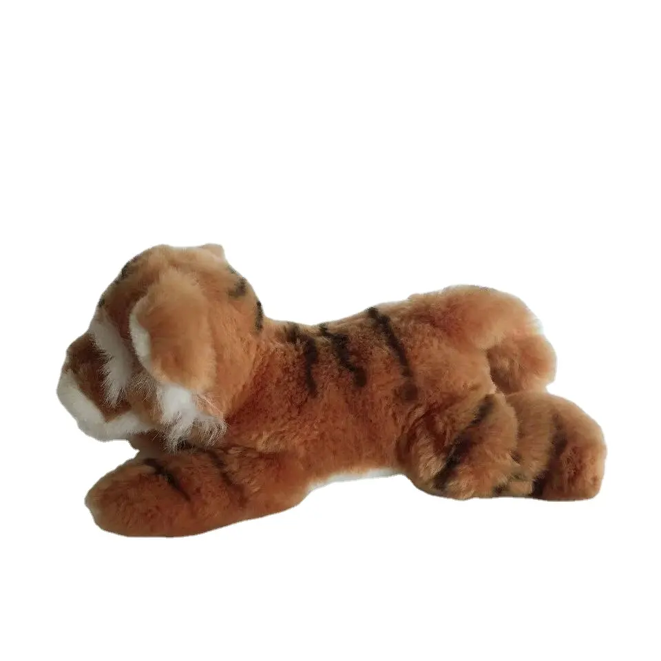 Mini tigre de peluche, juguete de León