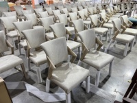 Fransız Retro tarzı masif ahşap sandalye balkon otel restoran Cafe yemek sandalyesi katı ahşap kol dayama yemek halat Dine sandalye