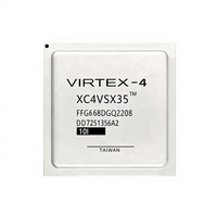 Chip FPGA Xilinx Virtex-4 XC4VSX35-10FFG668I FFG668 de Montaje Superficial para Procesamiento de Señales Digitales, Circuito Integrado