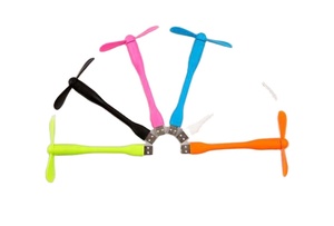 Custom USB <b>Mini</b> Fan for Android Type-C & Apple - 3-in-1 Smartphone Cooling & Promotional Gift - Product Image 2