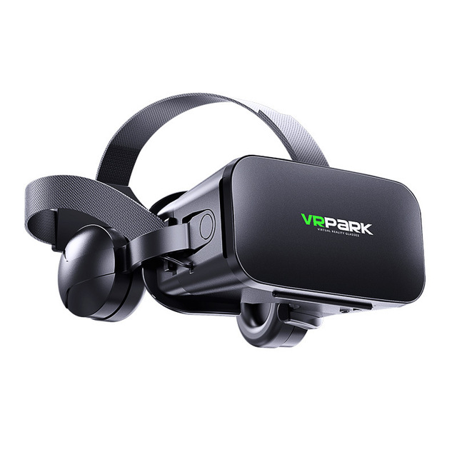 New-arrival Export-Grade Denim VR Headset Virtual Reality 3D Box All-In-One Built-In Headphones 3D Gaming Movies Unisex Model