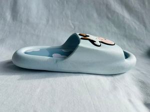 H012 Pantofole a forma di mucca in EVA antiscivolo per uso domestico, taglia 36-41, blu - Product Image 5