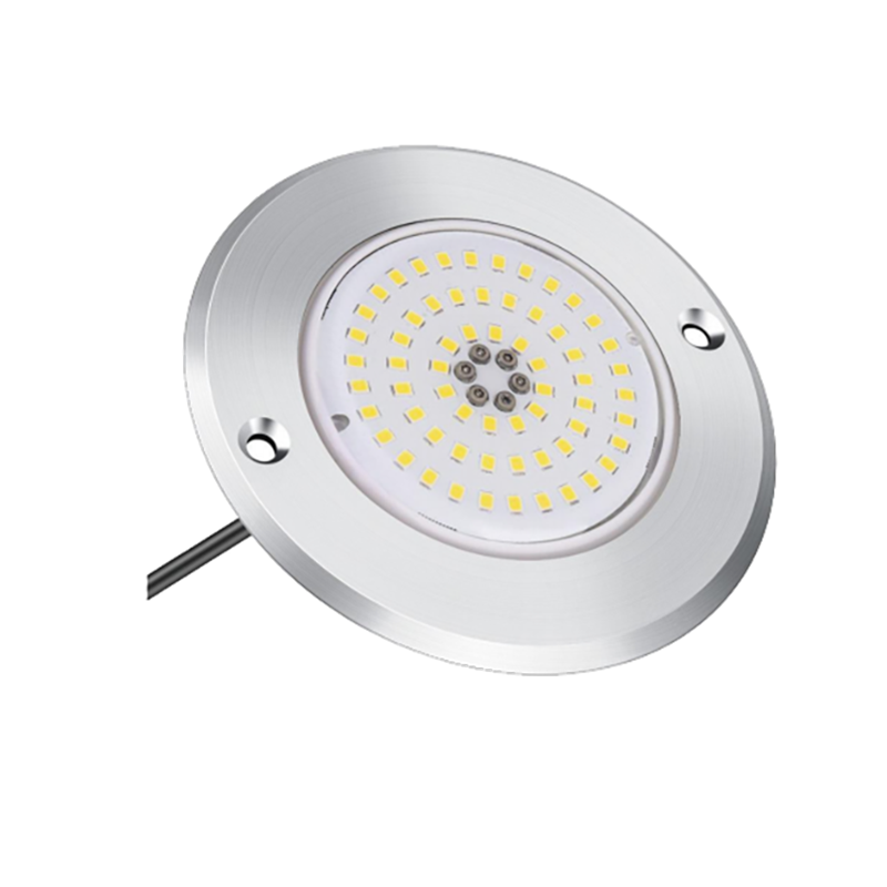 OEM AC12V 7.5mm RGB Color IP68 35W Wifi Control Underwater Lighting Casing Pipe Ultra Thin LED Swimming Pool Light