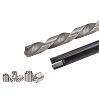 Ensembles d'outils en acier inoxydable Nouveau type de kit d'outils de réparation de filetage de voiture 25 pièces Kits d'outils à main pratiques à transporter et faciles à utiliser