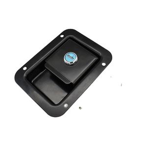 हेवी ड्यूटी फ्लश माउंट हैंडल लैच स्टेनलेस स्टील/आयरन डोर लॉक ट्रेलर टूलबॉक्स आरवी लॉक इलेक्ट्रिकल पैनल लॉक - Product Image 2