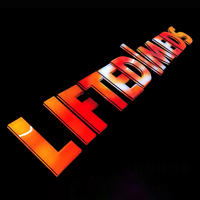 Letrero LED RGB Dinámico Personalizado, Letrero Programable a Todo Color, Letra 3D Iluminada, Logotipo Publicitario para Tienda