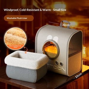 Taşınabilir Hafif PU Su Geçirmez Katlanabilir Yumuşak Kabuklu Çevre Dostu Yıkanabilir Küçük Köpekler ve Kediler için Nefes Alabilen Fileli Evcil Hayvan Taşıyıcısı - Product Image 4