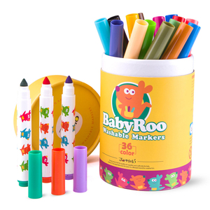 venta al por mayor de encargo de alta calidad no-tóxico niños graffiti <span class=keywords><strong>dibujo</strong></span> de la escuela marcador lavable plumas conjunto - Product Image 1