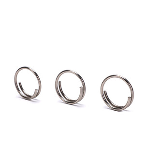 Stainless Steel Half Coil <b>Spring</b> Round <b>Compression</b> <b>Spring</b> Hardware Keychain Accessory Durable - Product Image 1