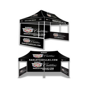 Tente canopée pliable 3x6, abri Pop Up, facile à plier, Logo personnalisé imprimé - Product Image 1