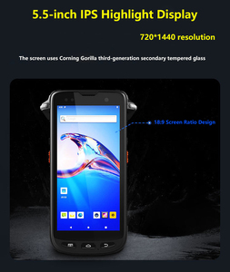 <span class=keywords><strong>Android</strong></span> PDAハンドヘルドUHF <span class=keywords><strong>RFID</strong></span>リーダーライター2Dバーコードスキャナー860-960MHz UHFスキャナー15m長距離EPC C1G2 <span class=keywords><strong>4</strong></span> + 64GB BX6100 - Product Image 4