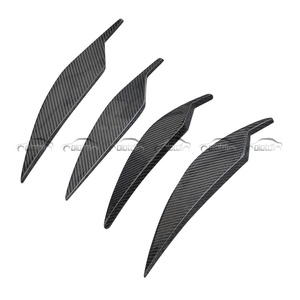 Alerón Delantero de Fibra de Carbono Estilo A, 4 Piezas, Divisor Lateral, Compatible con BMW G80 M3 G82 M4, Tuning Automotriz - Product Image 5