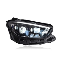 Lampu Depan LED KGKB untuk Benz E-Class W213 E260 E300 E350 2016-2023 Model Spesifikasi Tinggi Lensa Ganda Lampu Sein Sequential