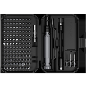 Industrial 150-Piece Magnetic Aluminum Chrome-Finish <b>Screwdriver</b> Repair Kit Interchangeable <b>Bits</b> OEM DIY - Product Image 4