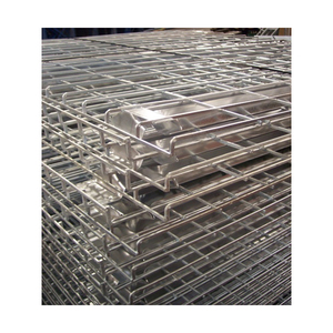 Étagère en treillis métallique en forme de <span class=keywords><strong>U</strong></span> pour rayonnage à palettes sélectif, construction en acier avec protection contre la corrosion et haute capacité - Product Image 5