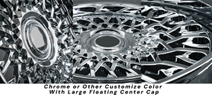 Cerchi in Lega Forgiati di Alta Qualità Cromati Concavi Profondi Cerchioni OEM 5x112 5x114.3 5x120 18 19 20 21 22 Pollici 5 Fori Cerchi Forgiati - Product Image 2