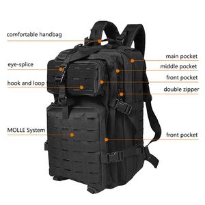 Mochila Táctica para Senderismo, Campismo, Trekking, Caza, Mochila Táctica Moore, Mochila de Día, 45L - Product Image 5