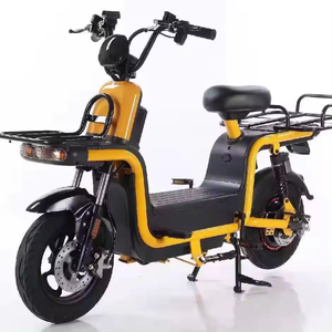 Vélo électrique 14 pouces à gros pneus 800W/1000W moteur 60V Scooter électrique pour livraison de nourriture Type intelligent numérique 500W moteur sans balais - Product Image 1