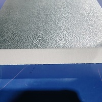 Panneau isolant composite d'entreposage au froid PIR mousse d'acier de polyuréthane dur ignifuge pour mur extérieur de chambre froide d'atelier