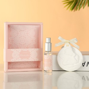 FinRu Coffret Cadeau Luxe Exquis Ensemble <span class=keywords><strong>de</strong></span> Pierres en Céramique Diffuseur d'Huiles Essentielles Parfum Diffuseur d'Air en Gypse <span class=keywords><strong>Pierre</strong></span> d'Encens - Product Image 2