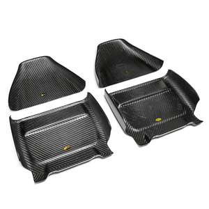 Juego de 4 Cubiertas de Respaldo de Asiento de Fibra de Carbono para BMW M5 F90 Competition F95 X5M <span class=keywords><strong>X96</strong></span> X6M, Fibra de Carbono Completa, 2020+, Accesorios Interiores - Product Image 2