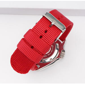 Factory Wholesale Nylon Watch <b>Strap</b> for 18mm 20mm 22mm 24mm Universal Pin Buckle Scratch-resistant Watch Band - Product Image 6