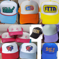 Casquettes tendance vierges pour sublimation, personnalisables avec logo, en maille réglable, pour adultes, style golf, baseball et trucker, pour femmes et hommes