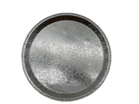 12 "moules à pizza ronds jetables en aluminium plateau de cuisson à pizza durable pour gâteau à biscuits
