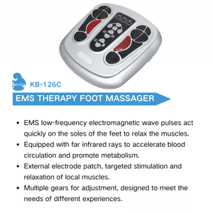 Modèle de massage des <span class=keywords><strong>pieds</strong></span> chinois électrique à intensité réglable, jambes et <span class=keywords><strong>pieds</strong></span> chauffants vibrants pour soulager le stress - Product Image 3
