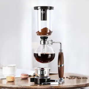 Classic syphon coffee maker la migliore vendita di 3 tazze sifone coffee tea maker coffee syphon