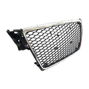 Pour <span class=keywords><strong>Audi</strong></span> A4 <span class=keywords><strong>B9</strong></span> <span class=keywords><strong>Rs4</strong></span> S Line, calandre de pare-chocs <span class=keywords><strong>avant</strong></span>, matériau ABS, 2008-2012, emblème logo - Product Image 5