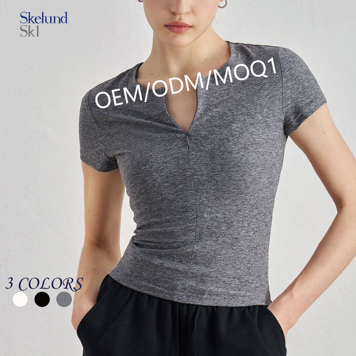 Nude-feel Slimming and Flattering Yoga Short Sleeve T-Shirt with Zipper High-end Waist-cinching Inner Layer for Fitness or Yoga