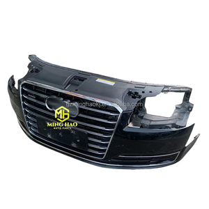 Vente chaude 15 ans ensemble de pare-chocs avant amélioré pour <span class=keywords><strong>Audi</strong></span> A8L chine pièces automobiles en gros radiateur garde-boue capot - Product Image 4