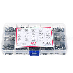 Kit de caja surtido con caja, Transistor a-92, 15 valores x 40 Uds., 600 Uds. - Product Image 1