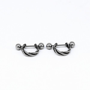 yunnique Cuff <b>Earrings</b> Titanium Steel Geometric Design For Men And Women Simple Fashion Jewelry Stainless Steel Ear Clips - Product Image 1