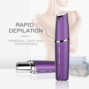 Épilateur facial rechargeable et imperméable pour femmes, épilateur pour le corps et le visage, épilateur indolore pour femmes - Product Image 1